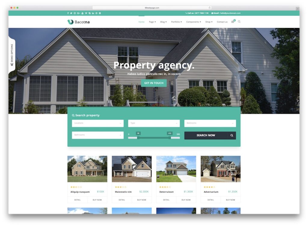 bacotna-real-estate-website-template